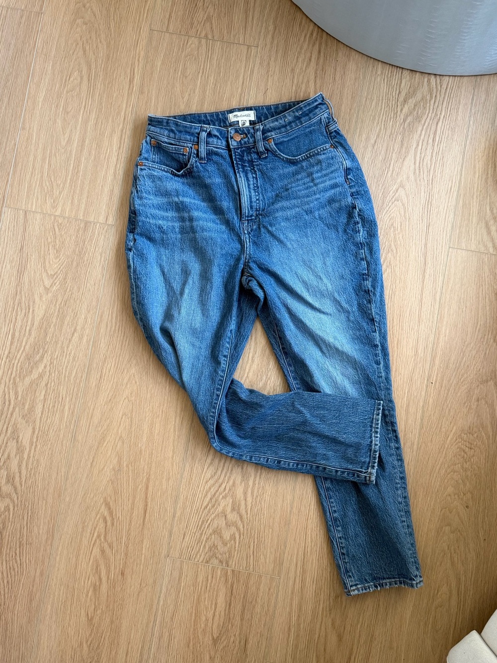 High rise the curvy perfect vintage straight jeans